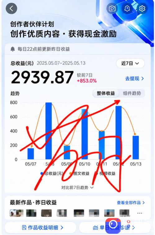 抖音24W粉丝博主的每日热点信息差教学，吃透创作者伙伴计划流量规则，抓时效热点放大账号播放、涨粉与变现收益