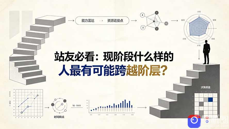 付费文章:站友必看:现阶段什么样的人最有可能跨越阶层?