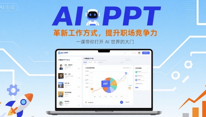 AI PPT:革新工作方式,提升职场竞争力,一课带你打开 AI 世界的大门