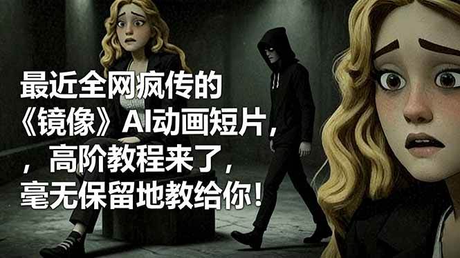（16427期）最近全网疯传的《镜像》AI动画短片，高阶教程来了，毫无保留地教给你！-51云资源
