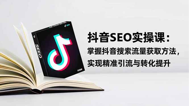 （16514期）抖音SEO实战引流课：掌握抖音搜索流量获取方法，实现精准引流与转化提升-51云资源