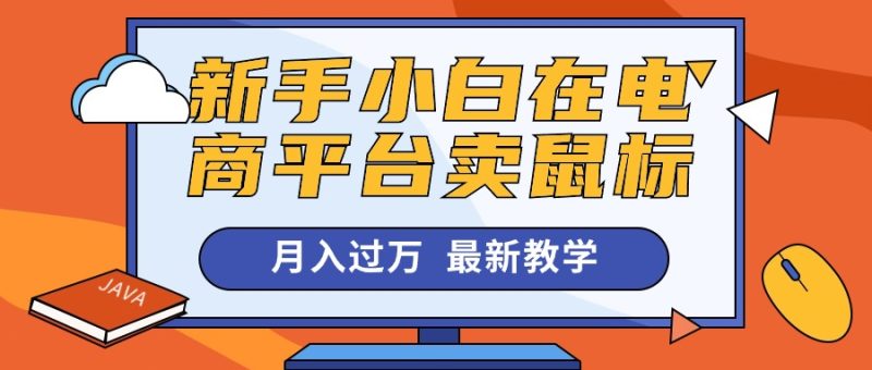 (10978期)新手小白在电商平台卖鼠标月入过万,最新赚钱教学-51云资源