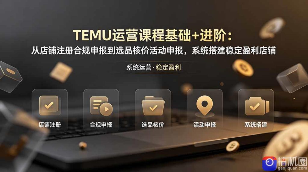 TEMU运营课程(基础 进阶-51云资源