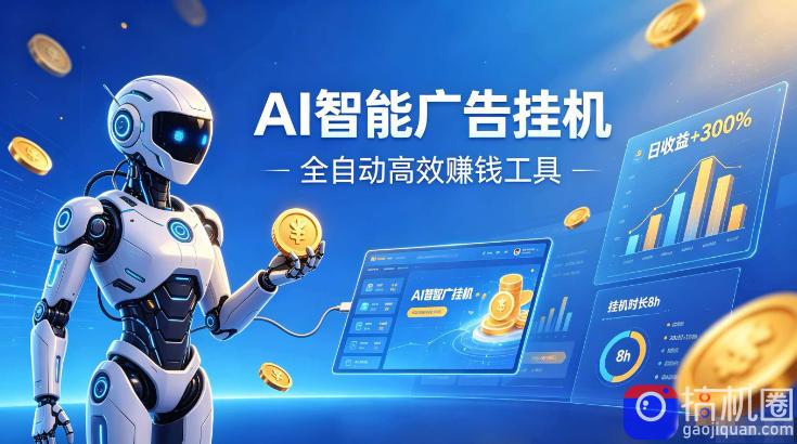 AI智能广告挂G,在家自动賺收益,全程无需人工操作、不用直播、不用拉人【揭秘】-51云资源