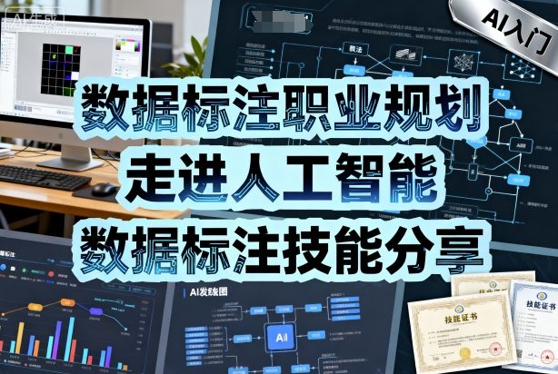 数据标注职业规划,走进人工智能,数据标注技能分享-51云资源