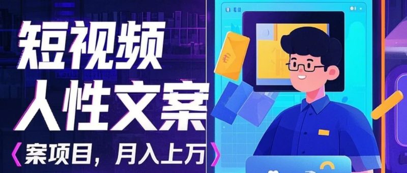 利用AI自动制作短视频人性文案项目：揭秘月入上万的精准流量变现秘籍-51云资源
