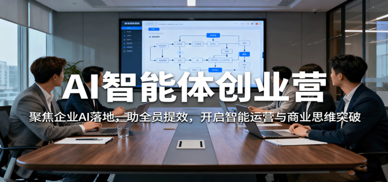 AI智能体创业营:聚焦企业AI落地,助全员提效,开启智能运营与商业思维突破-51云资源