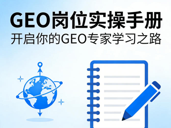 GEO岗位实操手册，开启你的GE0专家学习之路-51云资源