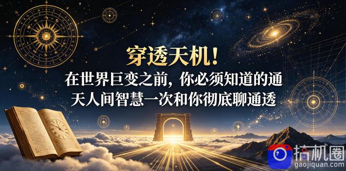 付费文章：穿透天机！在世界巨变之前，你必须知道的通天人间智慧一次和你彻底聊通透-51云资源