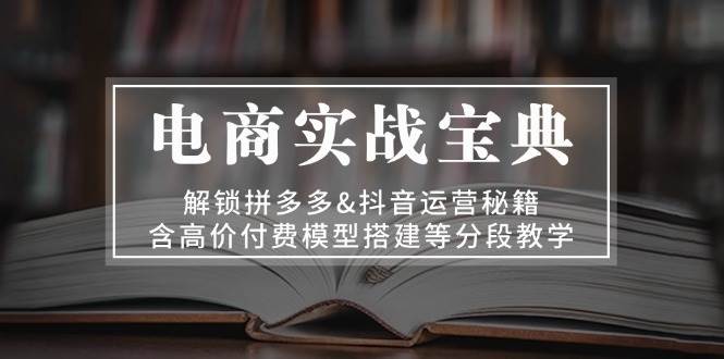 (13195期)电商实战宝典 解锁拼多多