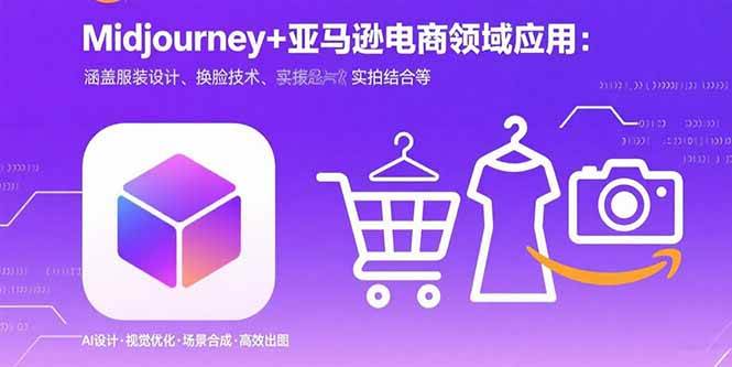 (15777期)Midjourney 电商领域商业应用:涵盖服装设计、换脸技术、实拍结合等