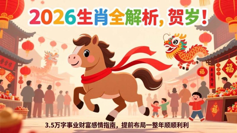 (17428期)付费文章:贺岁!2026生肖全解析,3.5万字事业财富感情指南,提前布局一整年顺顺利利-51云资源