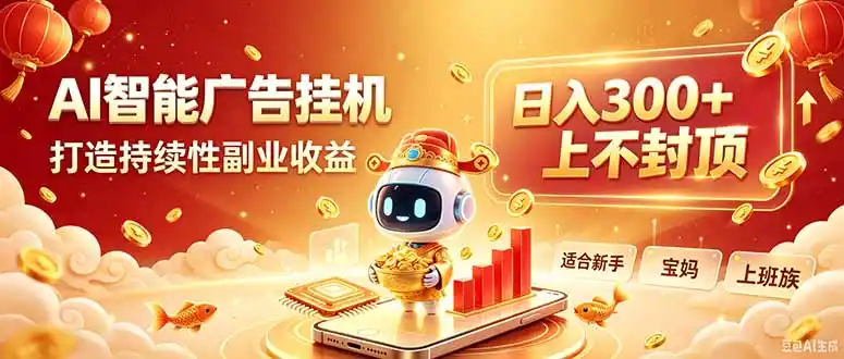 告别手动干活！AI自动化，解锁线上被动收益-51云资源