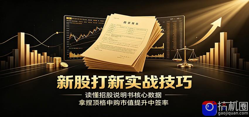 新股打新实战技巧：读懂招股说明书核心数据，拿捏顶格申购市值提升中签率-51云资源