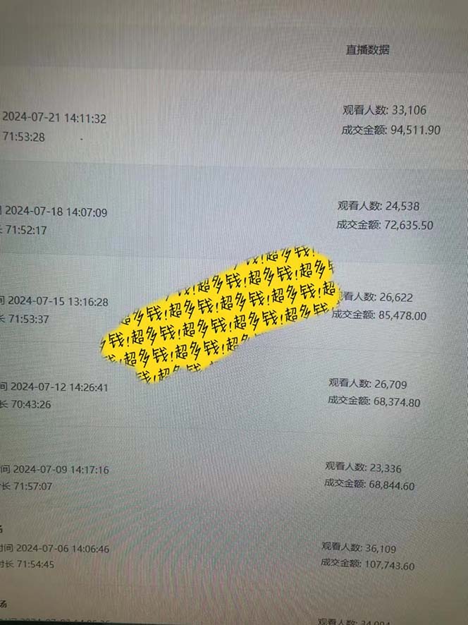 (12129期)快手-数字人带货教程,日不落48小时直播模式,单台电脑日利润200-500