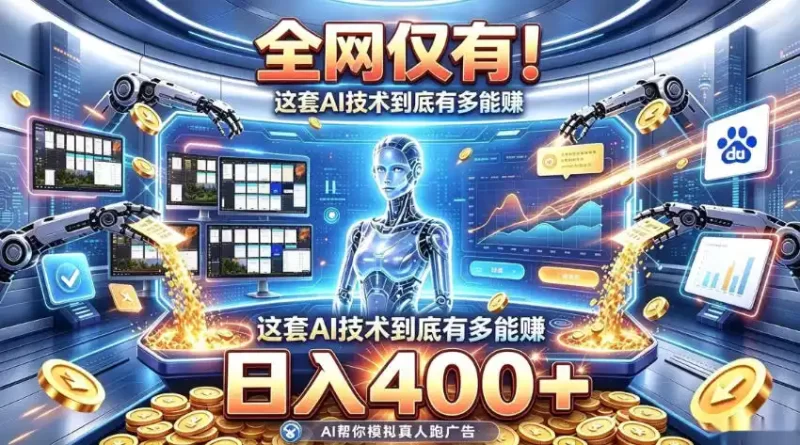 全网仅有！这套AI技术到底有多能賺，日入400 ，无需人工干预，实现真正被动变现【揭秘】-51云资源