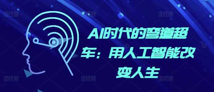 AI时代的弯道超车：用人工智能改变人生-51云资源