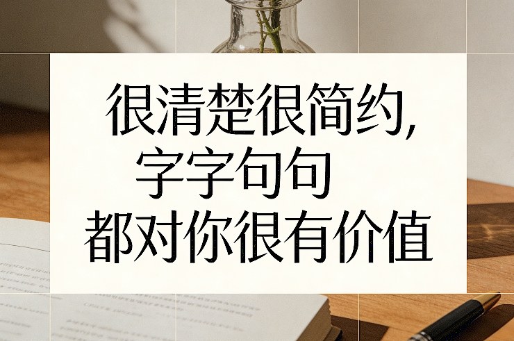 付费文章：很清楚很简约，字字句句都对你很有价值-51云资源