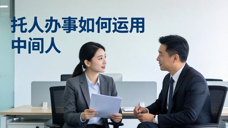 付费文章:托人办事如何运用中间人?-51云资源