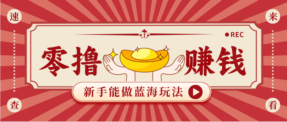 新手也能变现的蓝海玩法，一个人人能做的项目，需求量极大日入300 ！-51云资源