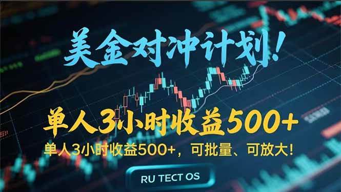 （15321期）长久稳定的撸美金项目，平均3小时收入 500 ，可公司实地考察实地操作！-51云资源