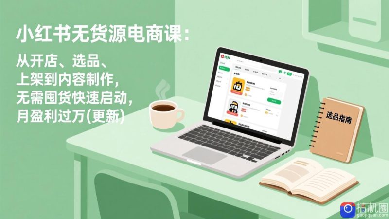 小红书无货源电商课(6月22更新-51云资源