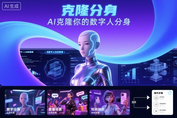 AI数字人认知实操课，克隆你的数字人分身-51云资源