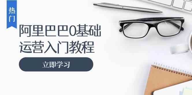 阿里巴巴运营零基础入门教程:涵盖开店、运营、推广,快速成为电商高手-51云资源