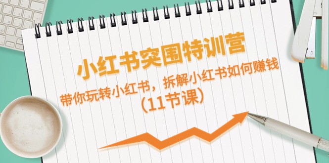 （10868期）小红书突围特训营，带你玩转小红书，拆解小红书如何赚钱（11节课）-51云资源