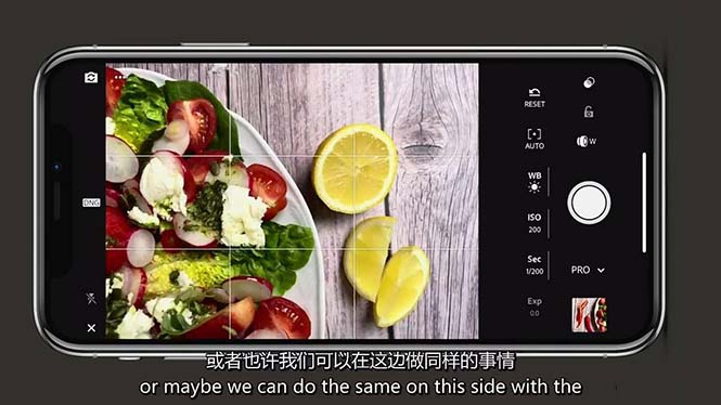 （11073期）iPhone 美食摄影-掌握美食摄影造型-构图和编辑艺术-21节课-中英字幕-51云资源