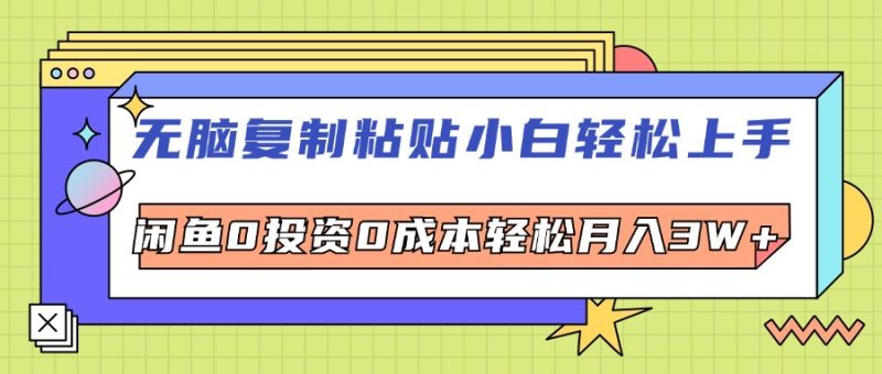 （12432期）无脑复制粘贴，小白轻松上手，电商0投资0成本轻松月入3W-51云资源
