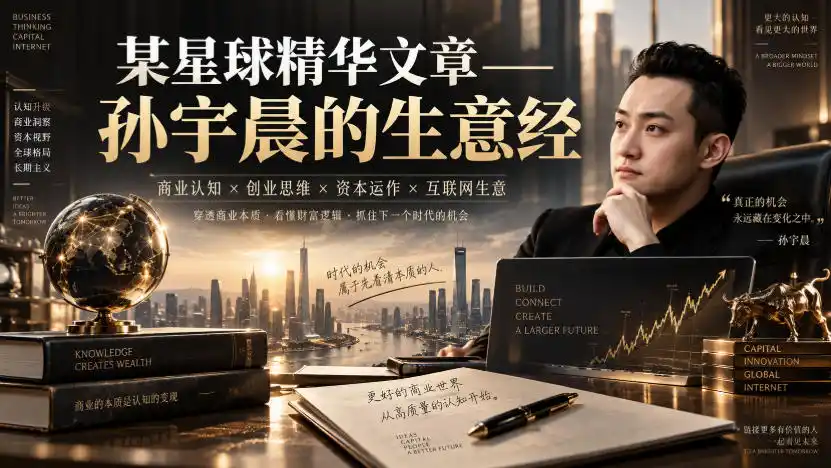 某星球精华文章——孙宇晨的生意经-51云资源