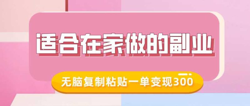 适合在家做的副业,小红书冷知识账号,无脑复制粘贴一单变现300-51云资源