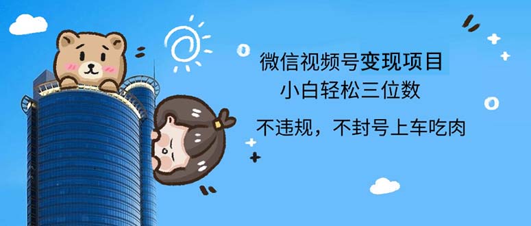 （12660期）2024最新微信视频号，0撸项目，自己玩，小白轻松日入三位数-51云资源