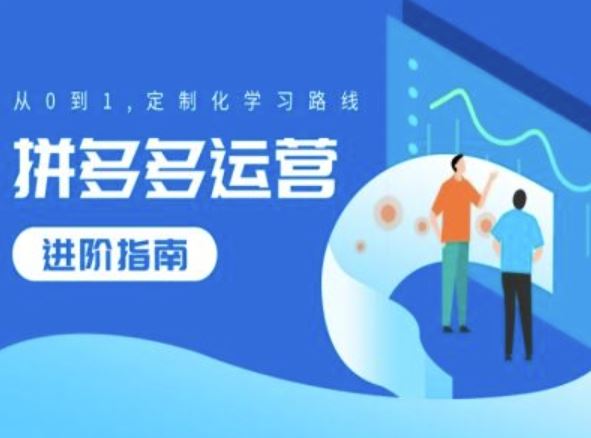 拼多多运营进阶指南，从0到1定制化学习路线-51云资源