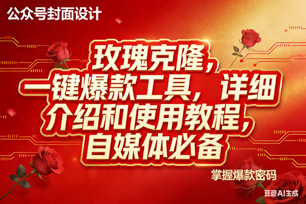 （17528期）玫瑰克隆工具，ai鲁大魔，自媒体必备神器，一键爆款神器，详细教程。-51云资源
