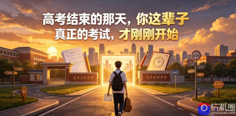 付费文章:高考结束的那天,你这辈子真正的考试,才刚刚开始-51云资源