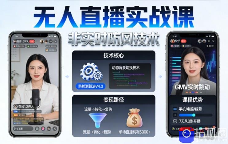 宝子哥无人直播实战课，非实时防风技术，聚焦抖音快手等平台直播带货，轻松开启直播变现之路(更新2026年5月29日)-51云资源