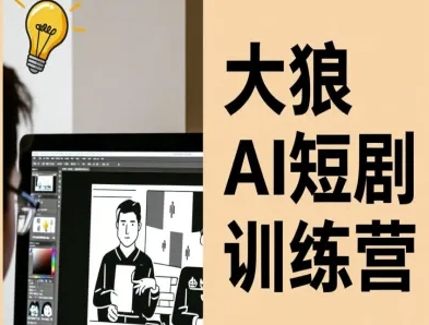 大狼AI短剧训练营-短剧课程（更新中）-51云资源