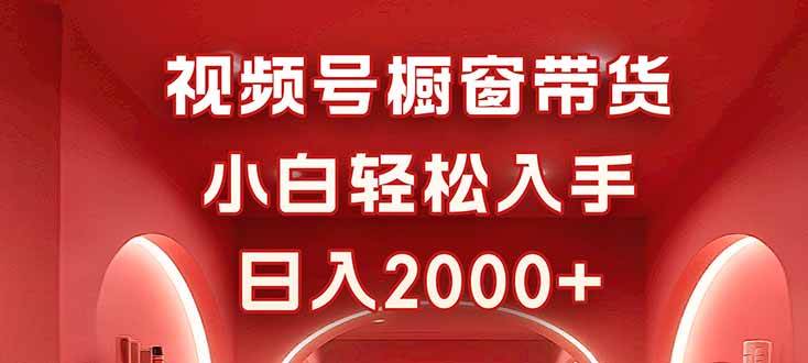 （16248期）视频号橱窗带货，小白轻松入手，日入2000-51云资源