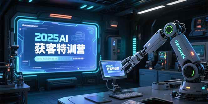 (15289期)2025AI获客特训营,AI图文视频全制作,deepseek工具实操教学
