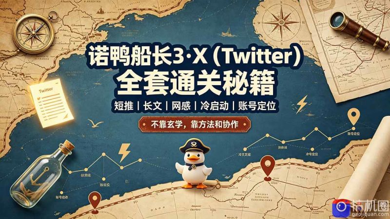 诺鸭船长3·X(Twitter-51云资源
