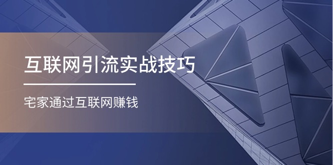 互联网引流实操技巧(适合微商，吸引宝妈)，宅家通过互联网创钱（17节）-51云资源