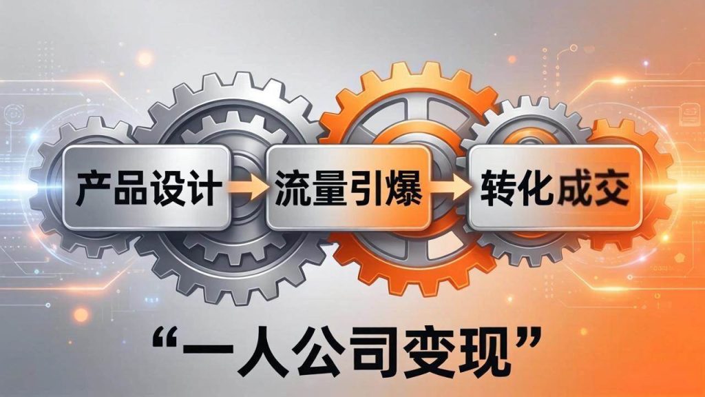 (17864期)一人公司变现全攻略:产品设计 流量引爆 转化成交,打造不受年龄限制的长期事业-51云资源