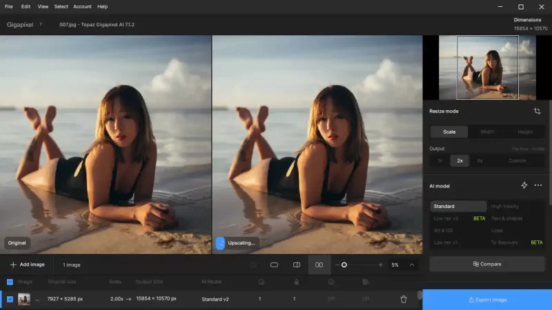 Ai图像放大Topaz Gigapixel v1.3.6绿色版-51云资源