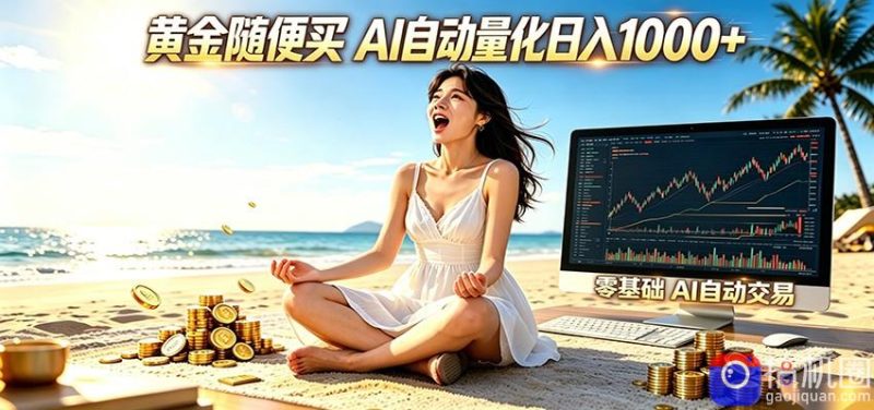 黄金随便买？AI自动外汇量化交易 在家当皇帝 日入1000-51云资源