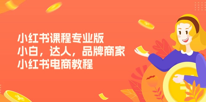 （11022期）小红书课程专业版，小白，达人，品牌商家，小红书电商教程（15节）-51云资源