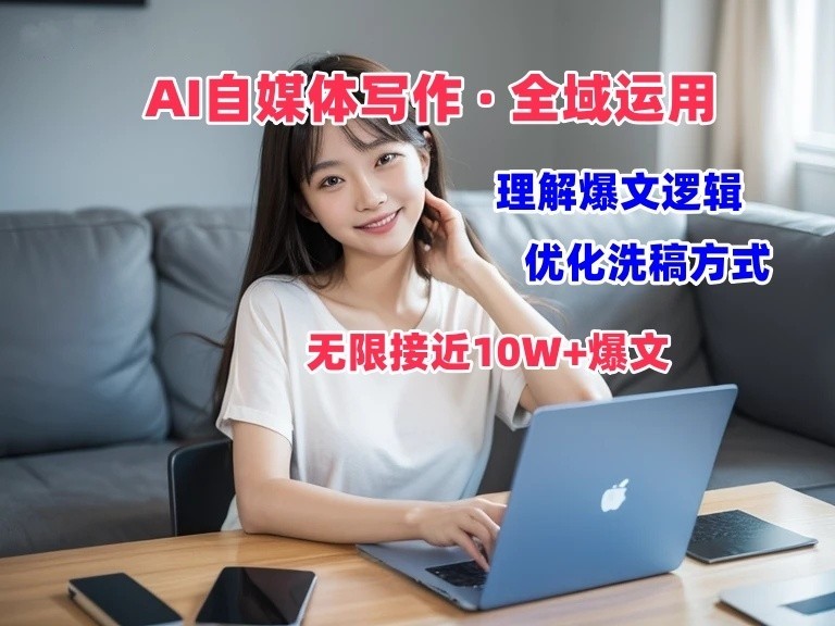 AI自媒体写作 → 价值变现,剖析爆文逻辑,无限接近10W 爆文体验课