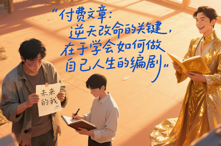 付费文章：逆天改命的关键，在于学会如何做自己人生的编剧-51云资源