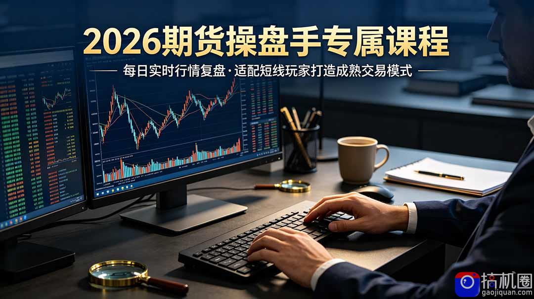 2026期货操盘手专属课程-更新7月11,每日实时行情复盘,适配短线玩家打造成熟交易模式